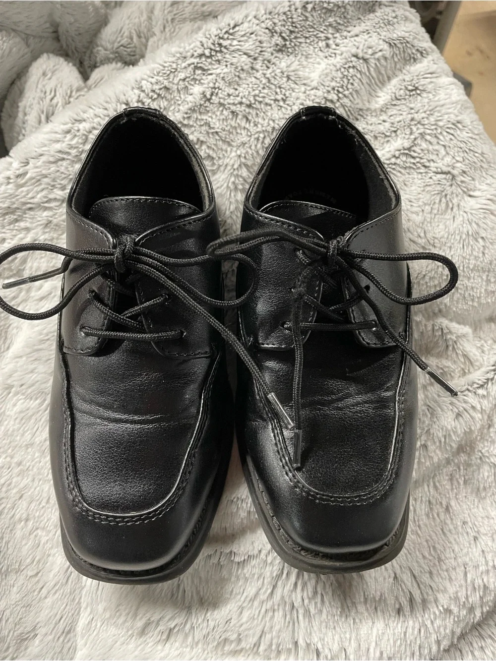 Sonoma Black Kids Lace-Up Dress Shoes